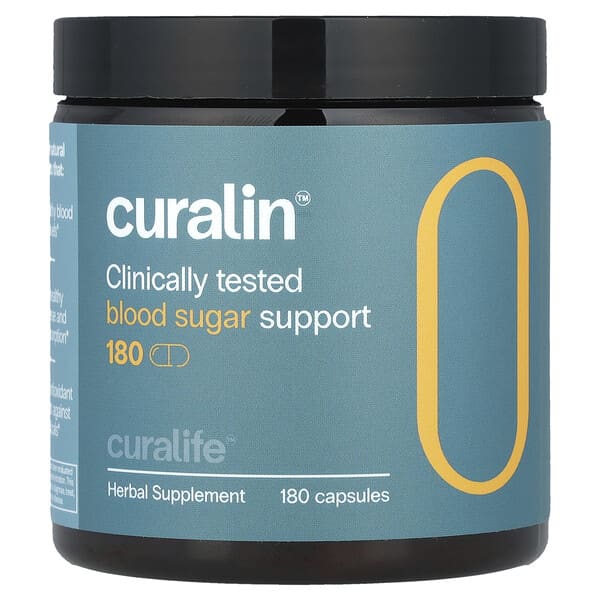 Curalin Blood Sugar Support    180 count