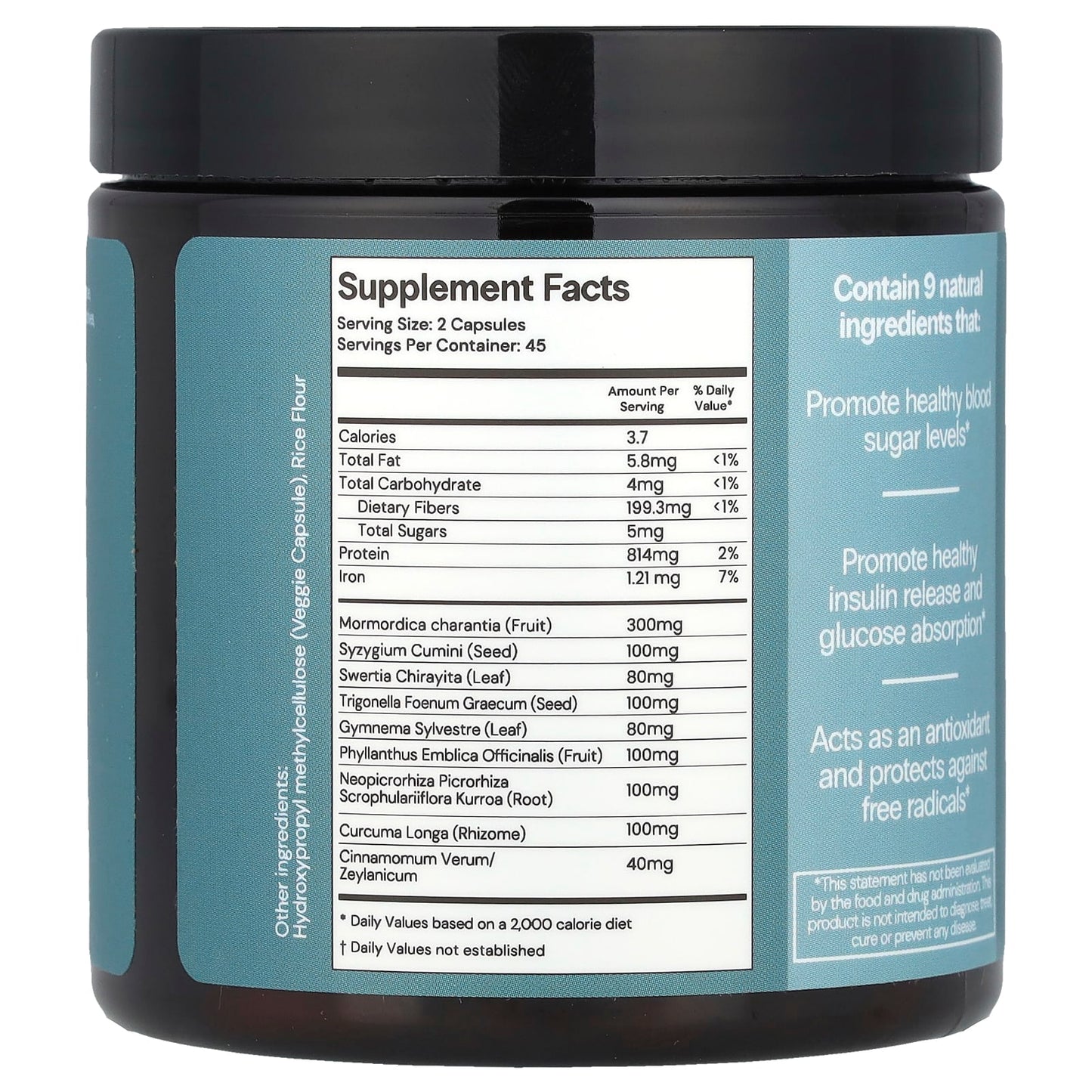 Curalin Blood Sugar Support 90 count