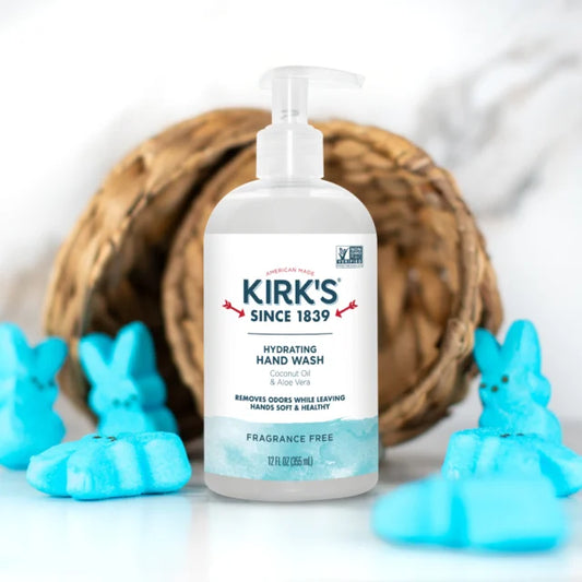 Kirks Hand Soap Fragrance Free 12oz.