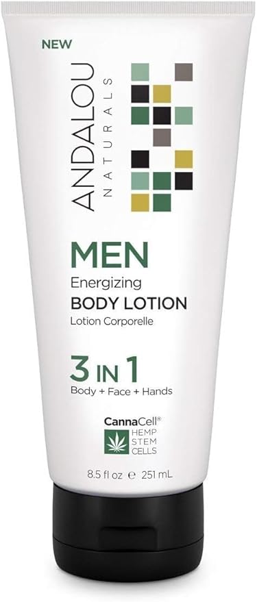 Men Energizing Body Lotion 3 In 1 8.5oz.