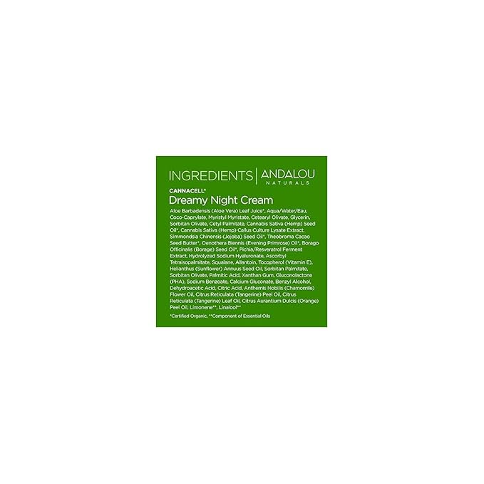 CannaCell Dreamy Night Cream 1.7oz.