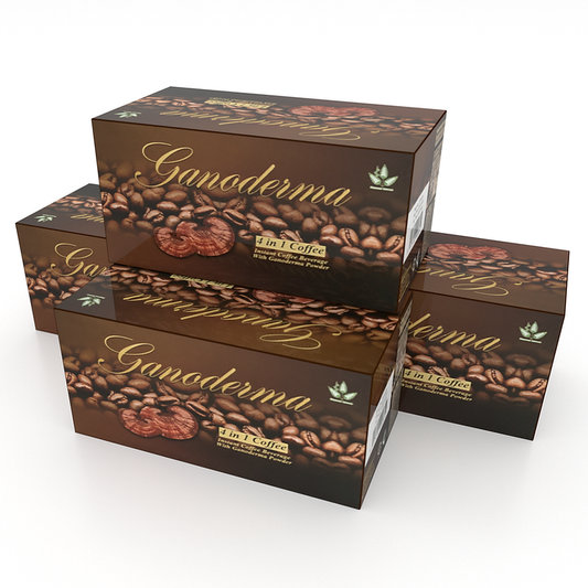Ganoderma 4 in 1 Coffee 20 Count 1 Box