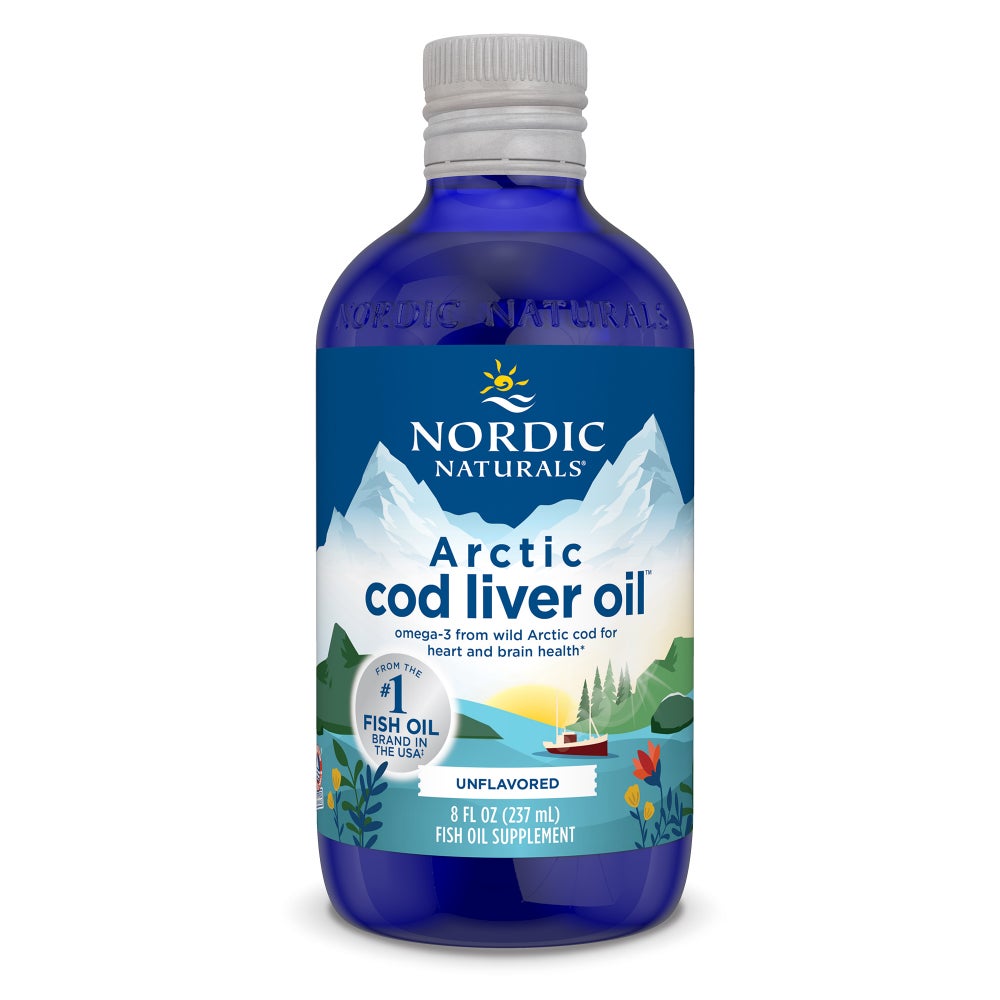 Arctic Cod Liver Oil Unflavored 8oz.
