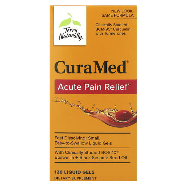 CuraMed Acute Pain Relief 120 Count
