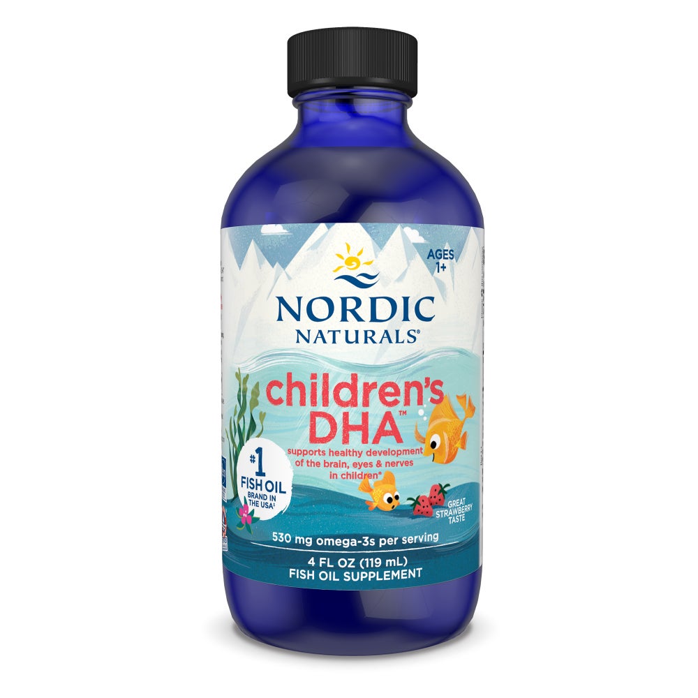 Childrens DHA Strawberry 4oz.