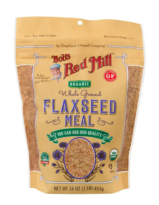 Organic Whole Ground Flaxseed Meal