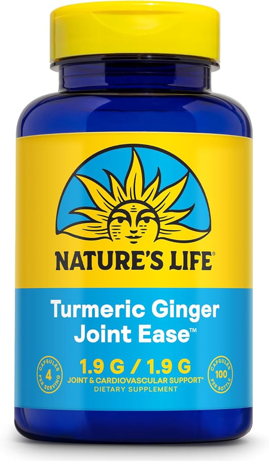 Turmeric + Ginger Joint Ease 100 Count
