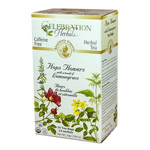 Hops Flowers W/A Touch Of Lemongrass Organic