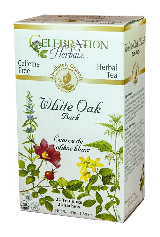 White Oak Bark Tea 24 Count