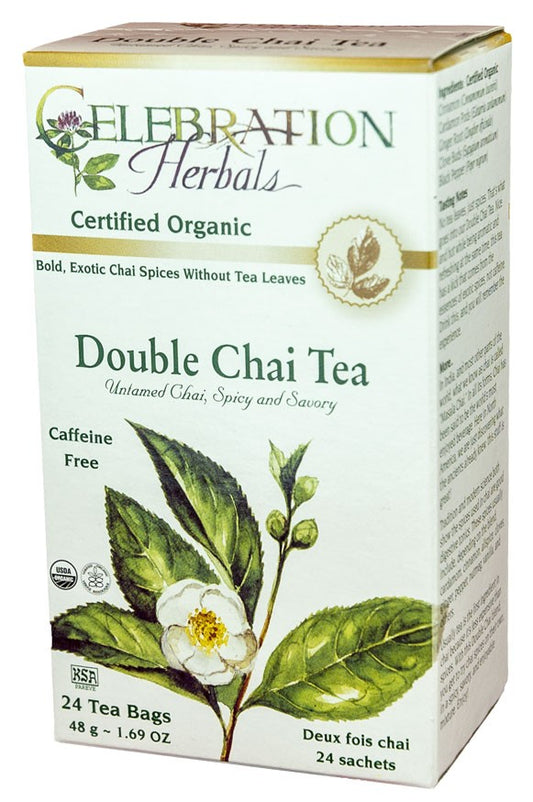 Double Chai Tea Organic 24 Count