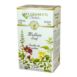 Mullein Leaf Tea Organic 24 Count