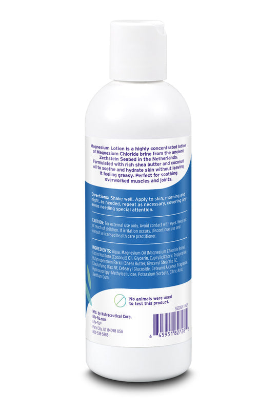 Magnesium Lotion Vanilla Scent