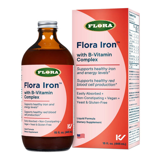 Flora Iron B-Vitamin Complex Liquid 15oz.
