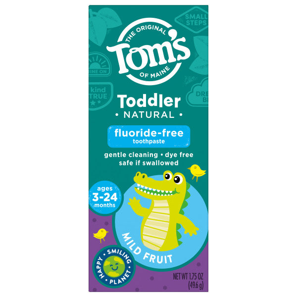 Toddler Fluoride Free Toothpaste 1.75oz.