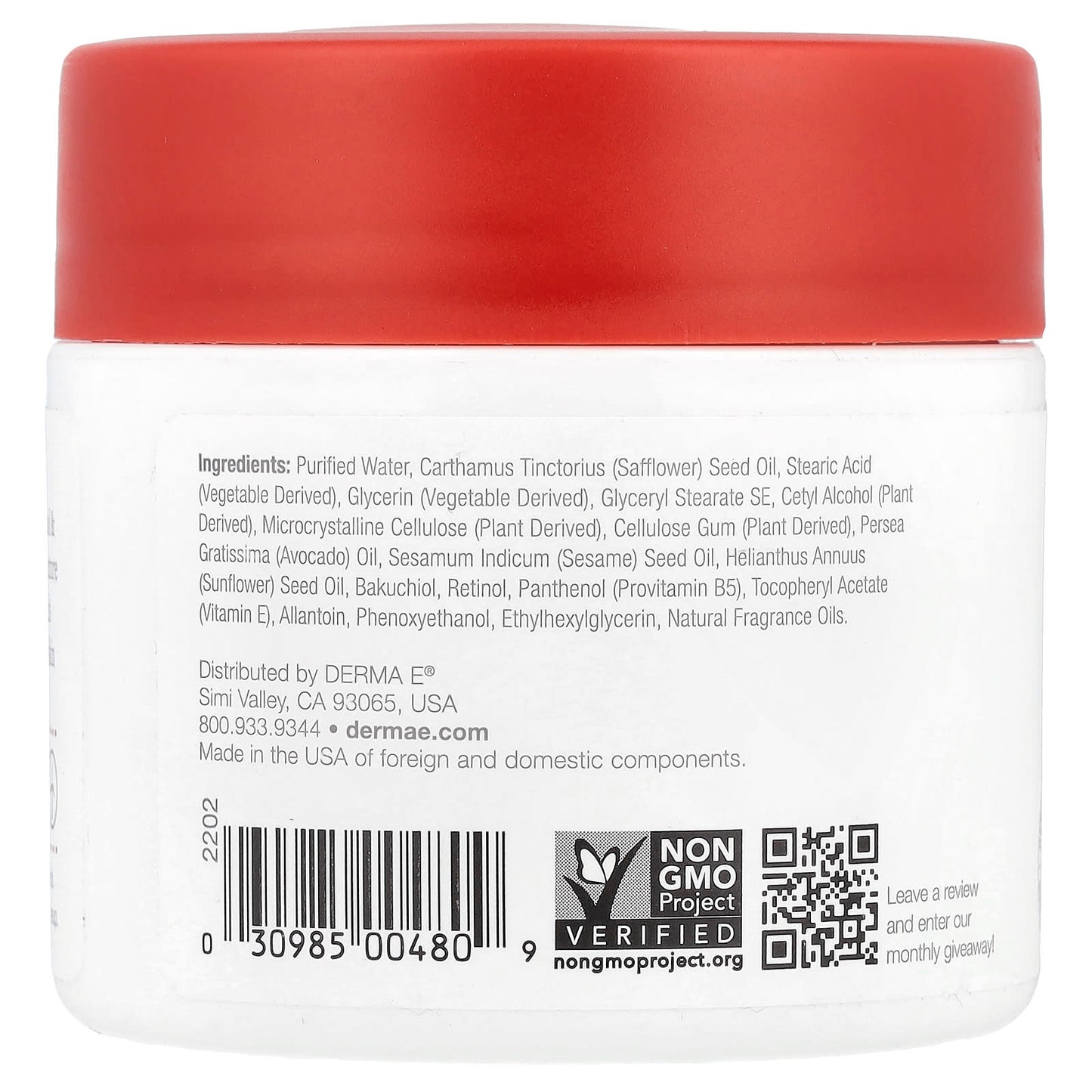 Derma-E Anti Wrinkle Cream 4oz.