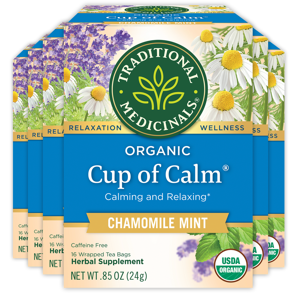Organic Cup of Calm Lavender Mint Tea 16 Count