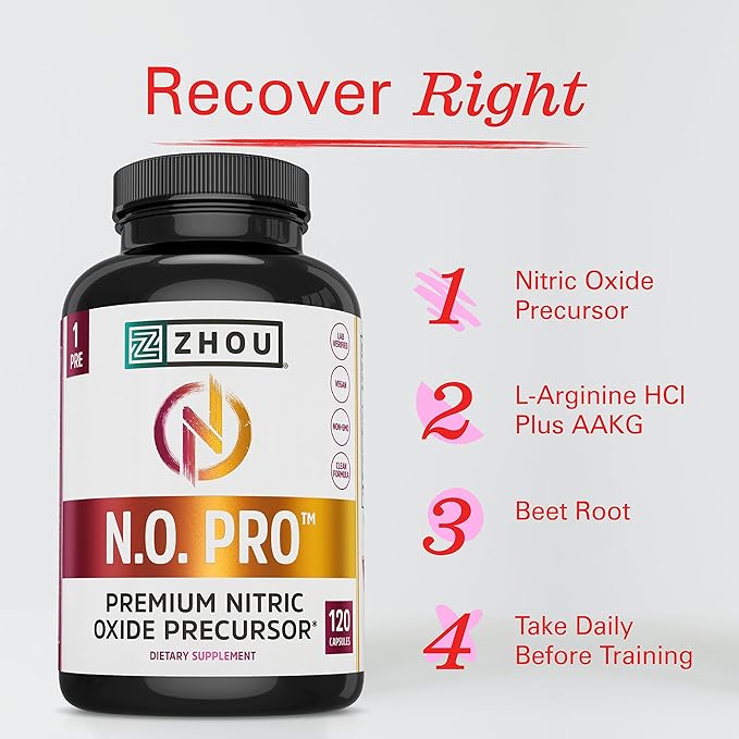 N.O. Pro Nitric Oxide Booster 120 Count