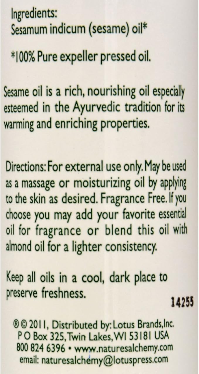 Sesame Oil 4oz.