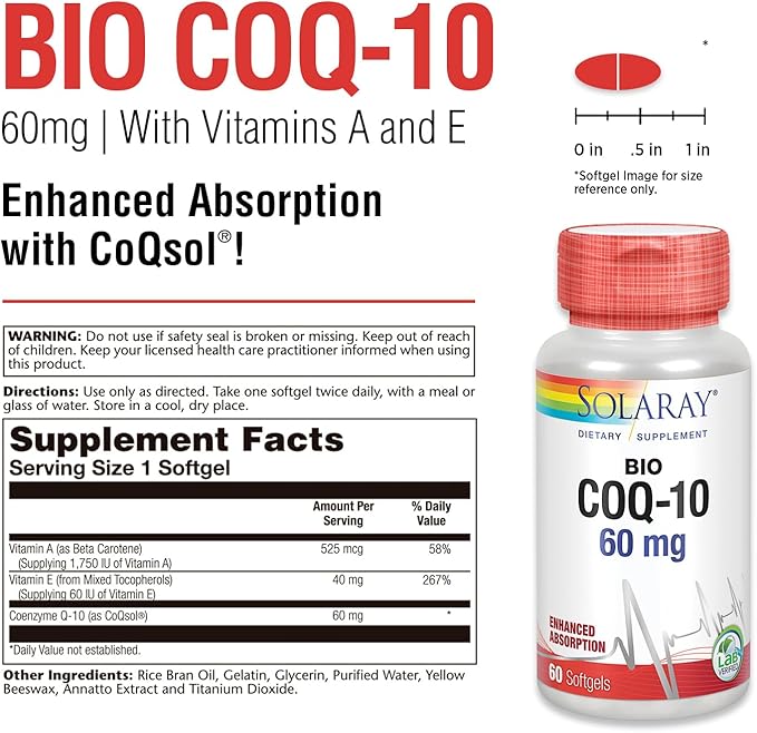 Bio CoQ10-10 60 Count