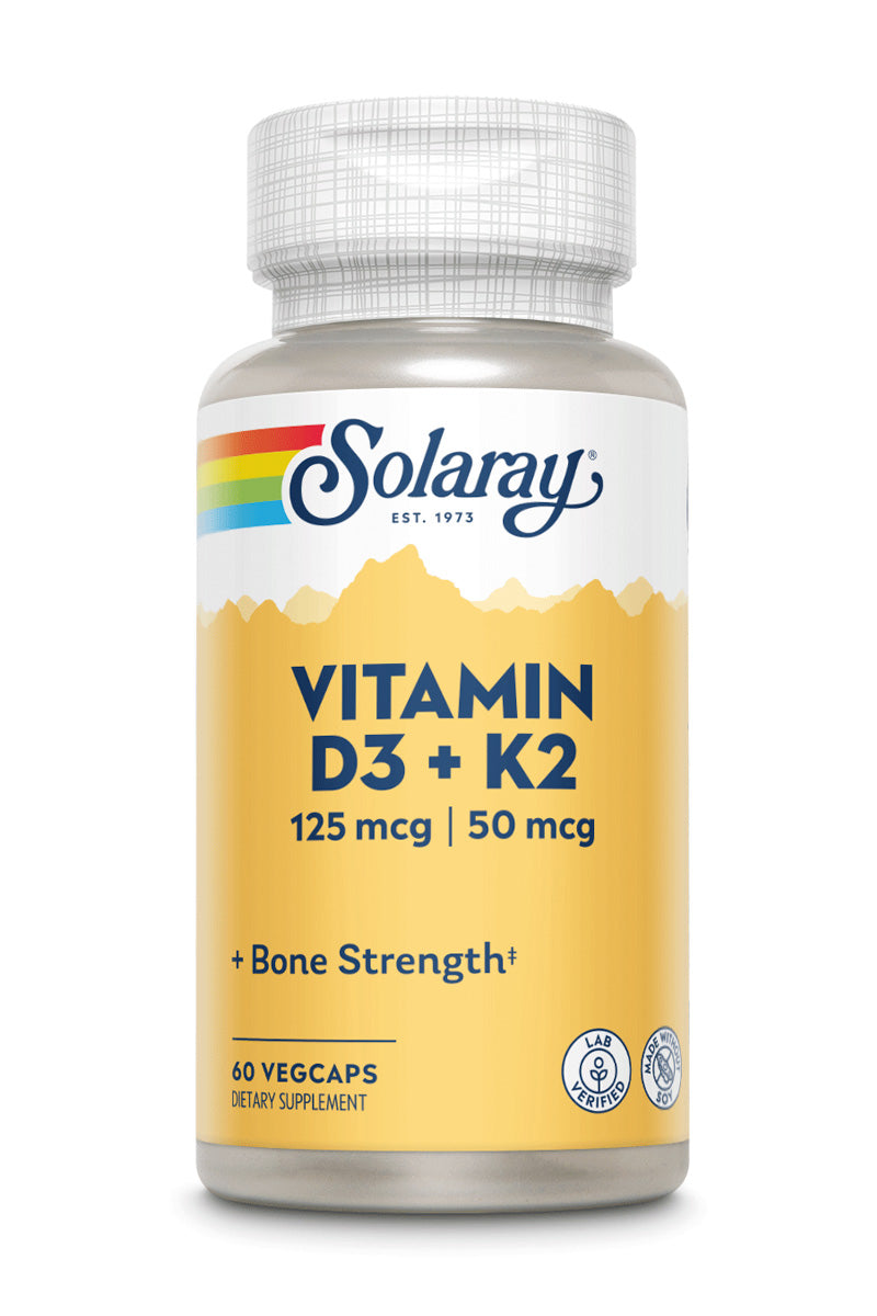 Vitamin D3+K2 60 Count