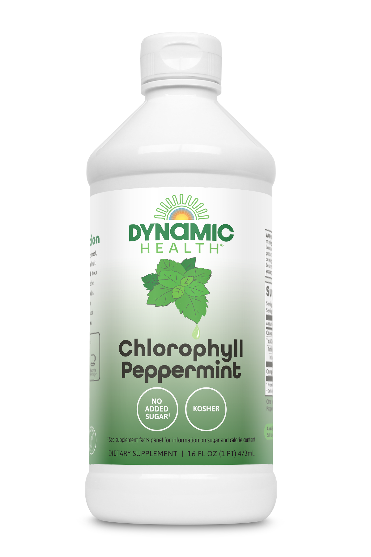 Chlorophyll Peppermint 100mg 16oz.