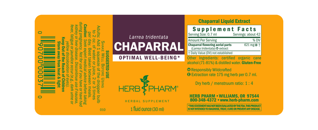 Chaparral Extract Tincture 1oz.