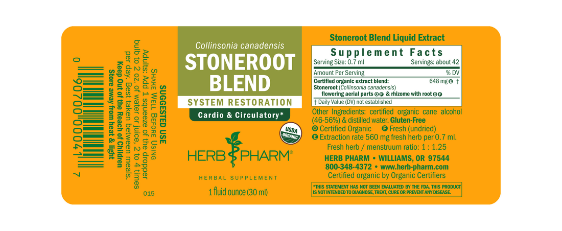Stoneroot Extract Tincture 1oz.