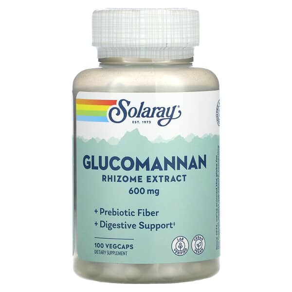 Glucomannan 600mg 100 Count