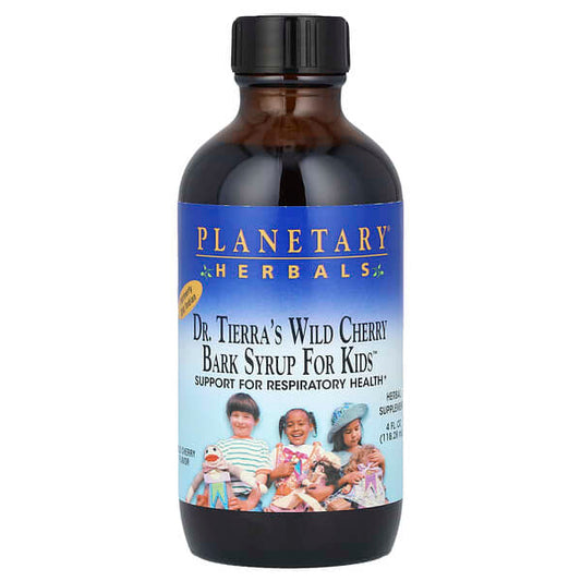Dr Tierras Wild Cherry Bark Syrup For Kids 4oz.