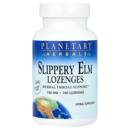 Slippery Elm Lozenges Tangerine 100 Count