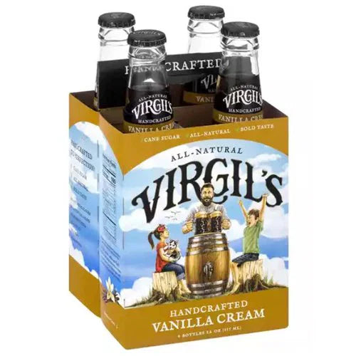 Virgils Vanilla Cream Soda 12oz. Bottle