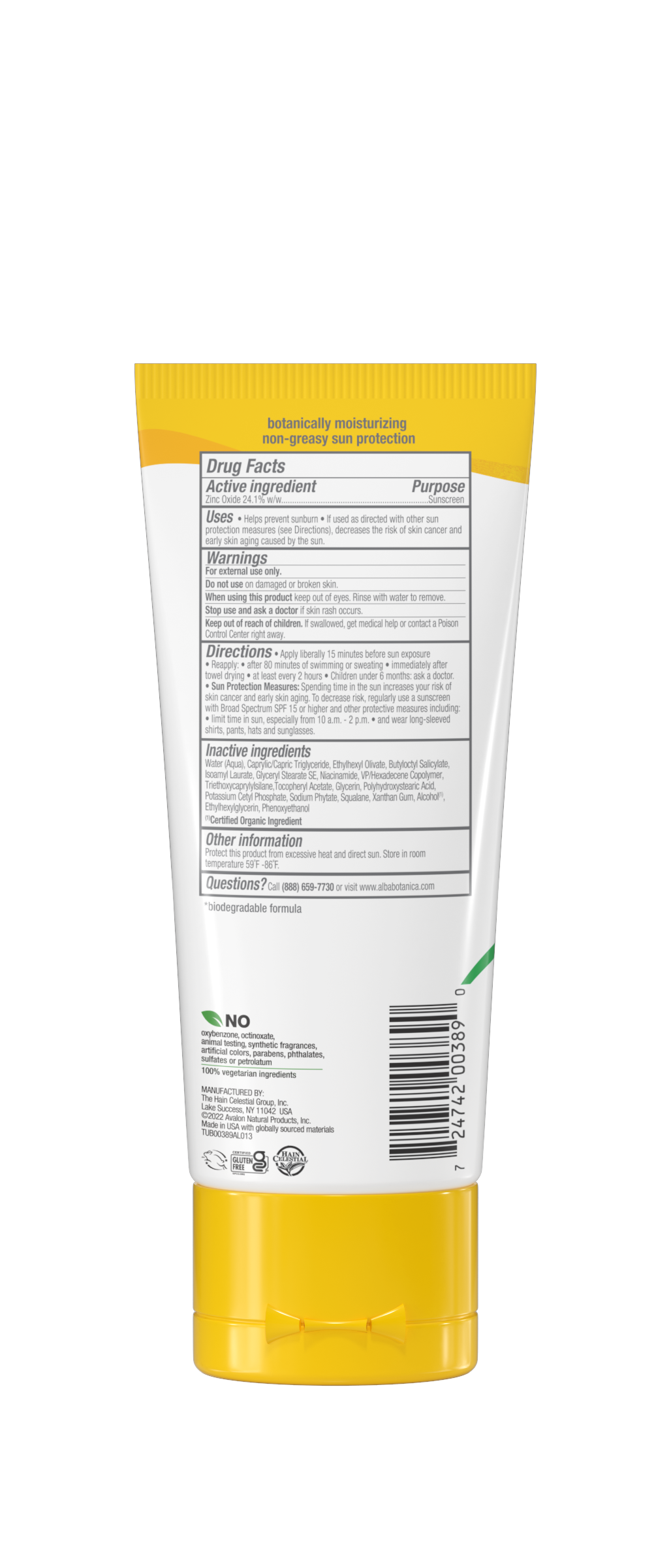 Mineral Sunscreen SPF30 Fragrance Free
