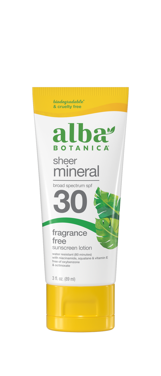 Mineral Sunscreen SPF30 Fragrance Free