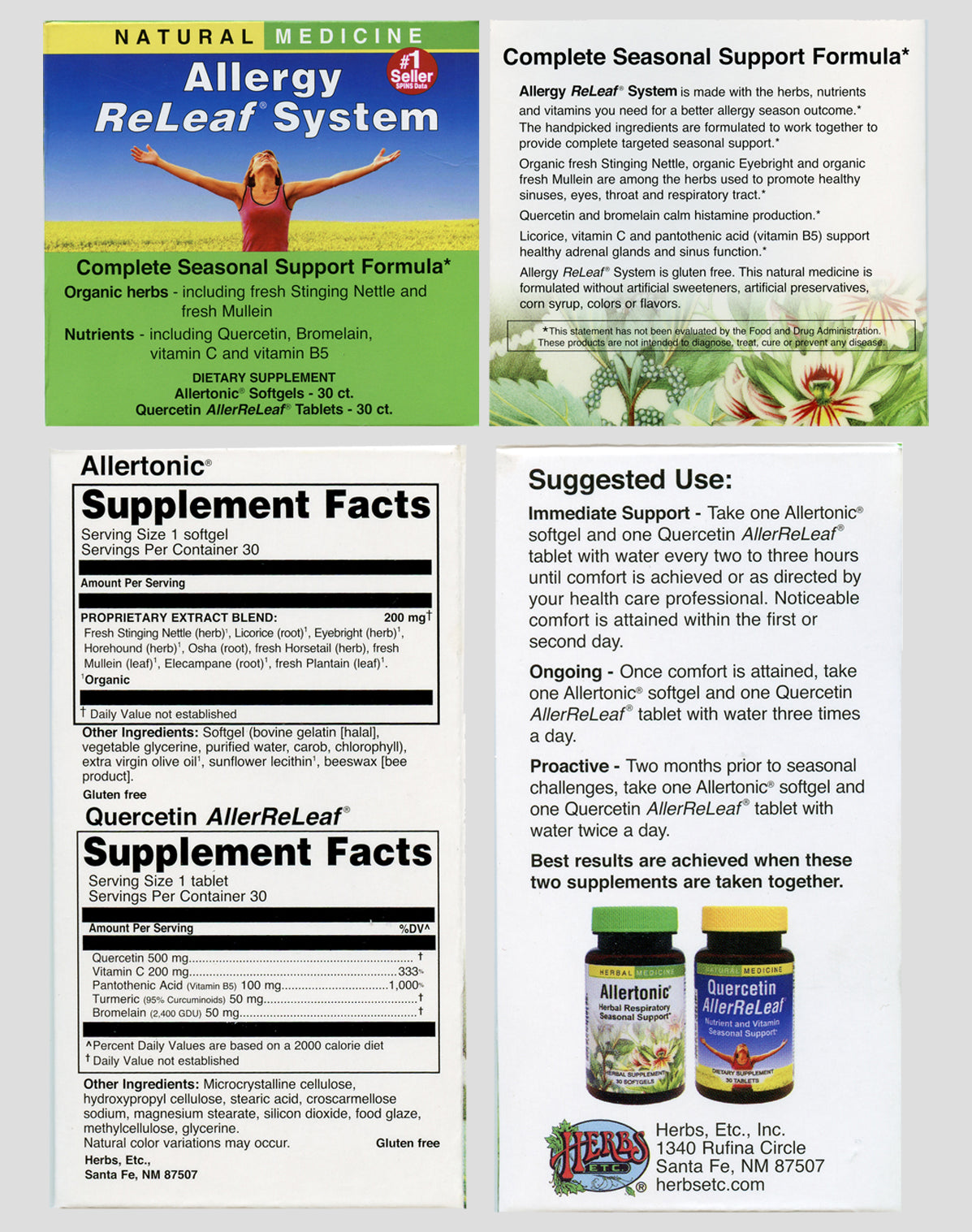Allergy ReLeaf System 60 Count