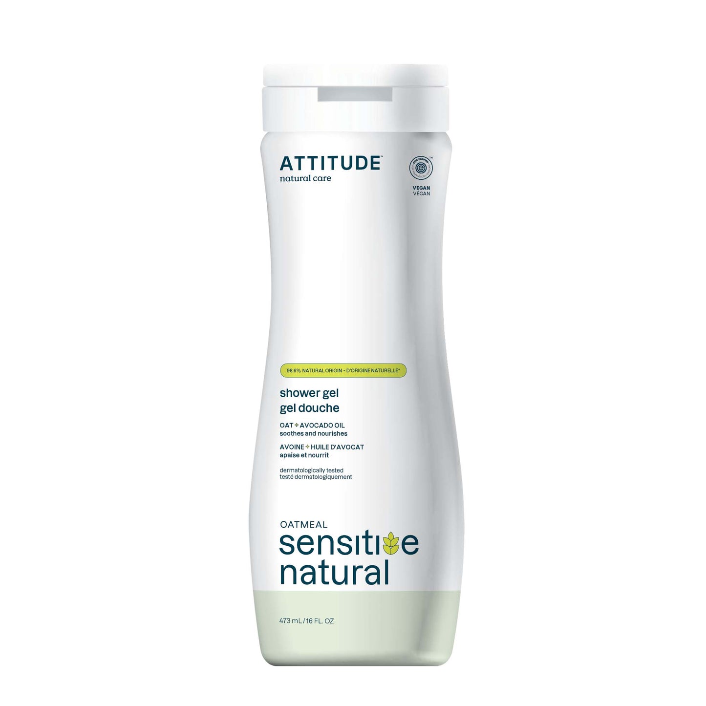 Shower Gel Oat Avocado Oil