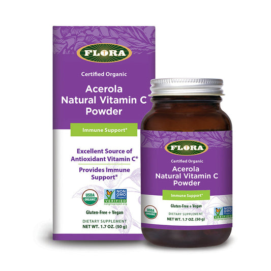 Acerola Natural Vitamin C Powder 1.7oz.