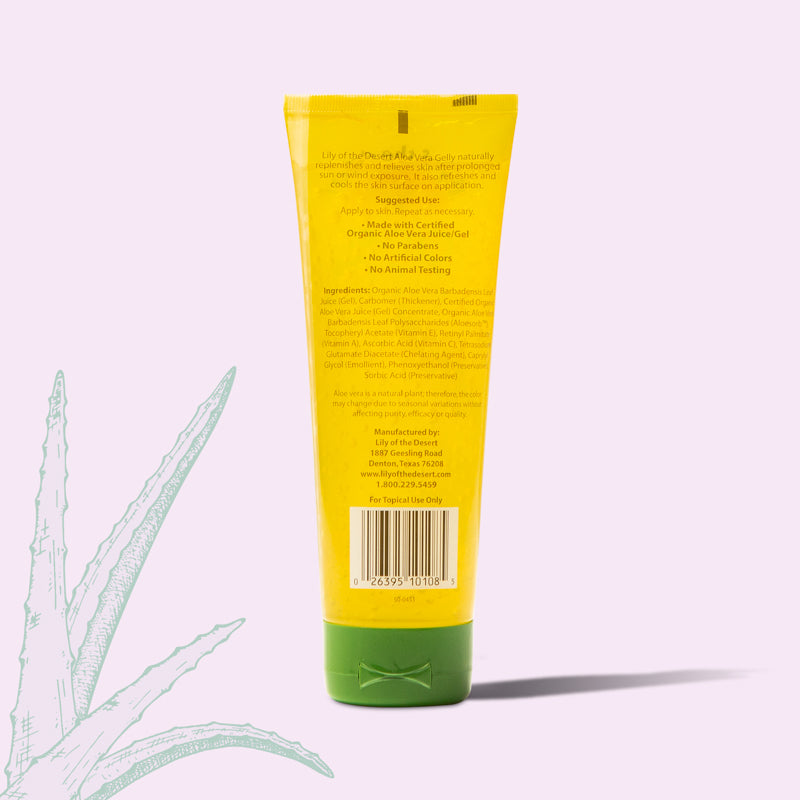 Aloe Vera Gelly 4oz.