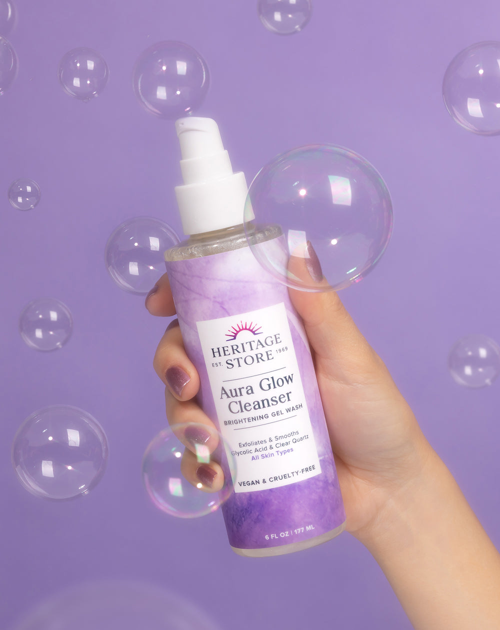 Aura Glow Cleanser 6oz.