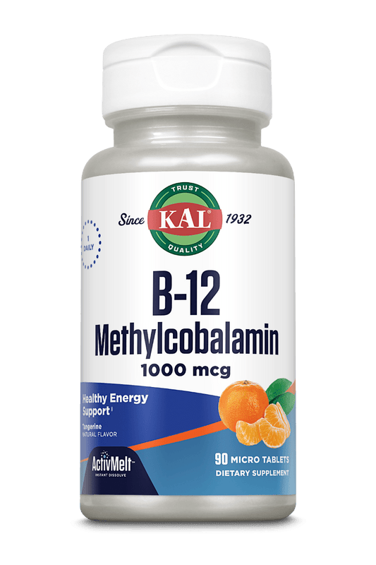 Vitamin B12 ActivMelt 1000mcg 90 Count Tangerine