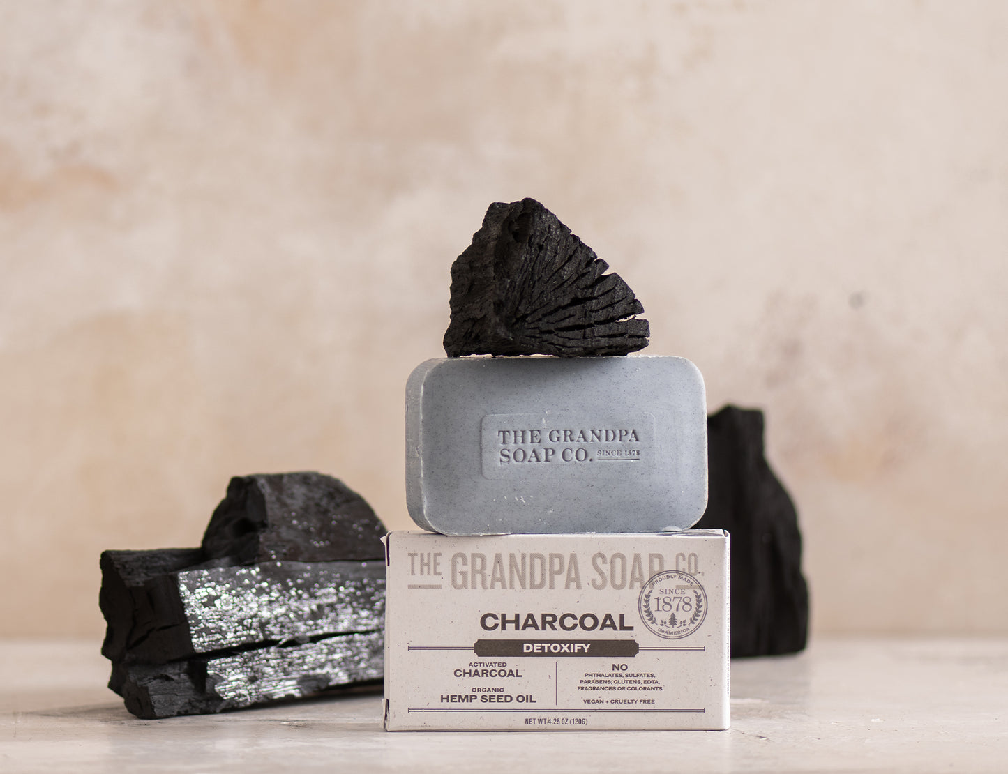 Charcoal Soap Bar 4.25oz.