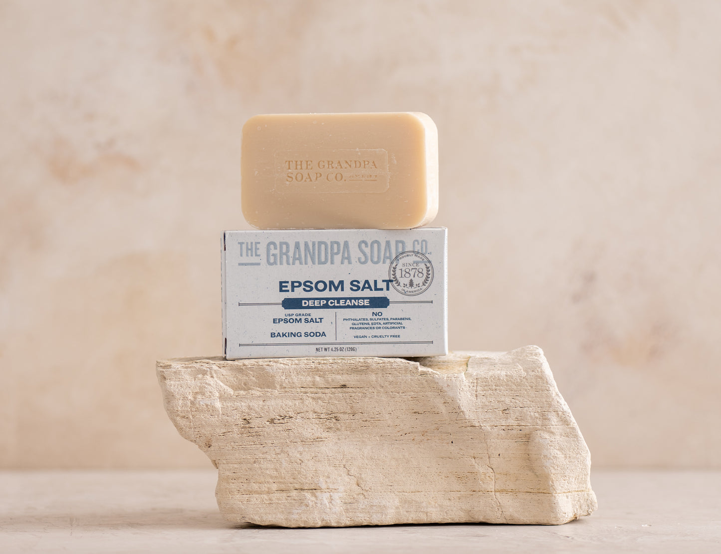 Epsom Salt Soap Bar 4.25oz.