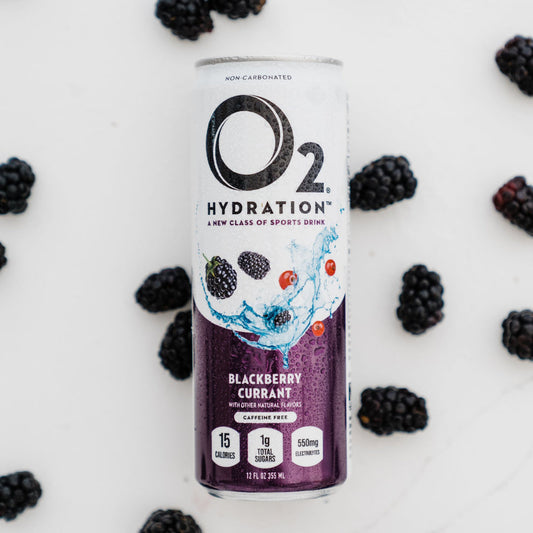 O2 Hydration Blackberry Currant 12oz. 1 Count
