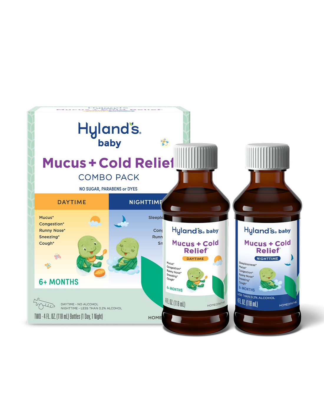 Mucus Cold Relief Combo Pack Two 4oz.