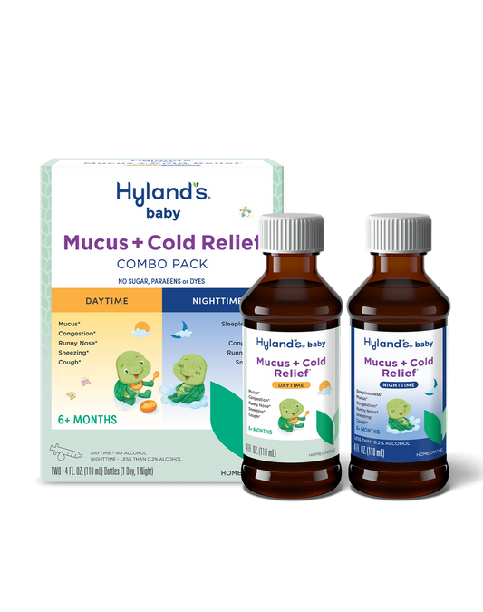 Mucus Cold Relief Combo Pack Two 4oz.