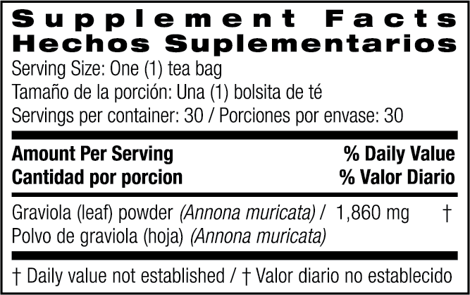 Graviola Tea 30 Count