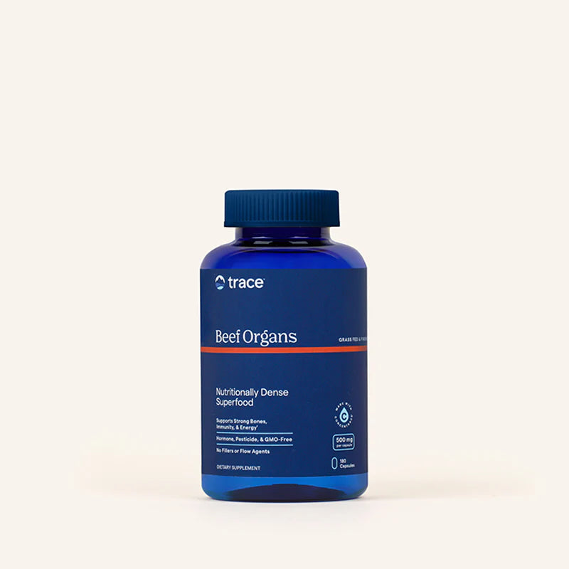 Beef Organ Capsules 500 mg 180 count