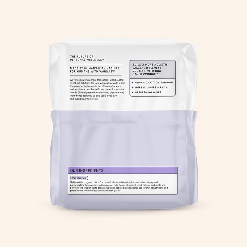 Organic Cotton Cover Overnight 12 Count