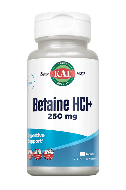 Betaine Hcl+          100 count