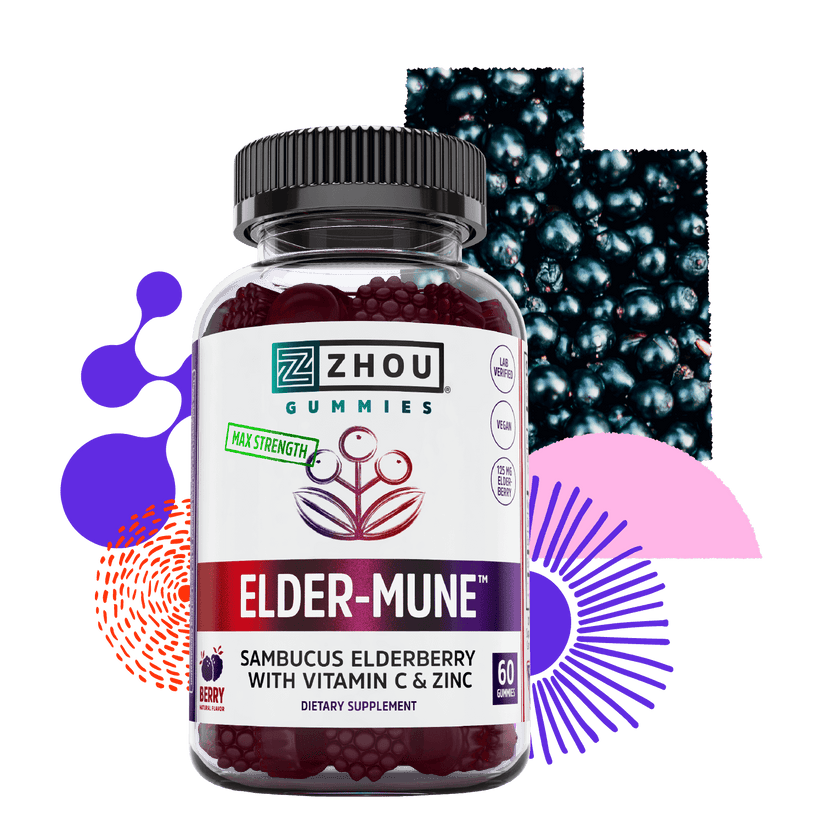 Elder-Mune Sambucus Elderberry 60 Count