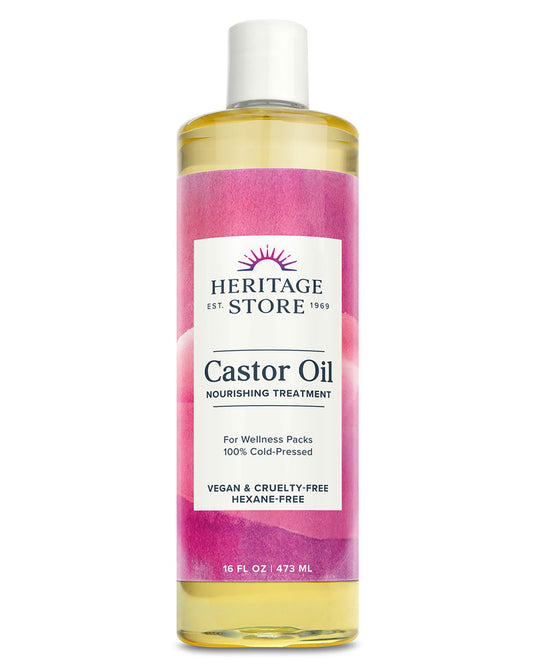 Castor Oil Cold Pressed 16oz.